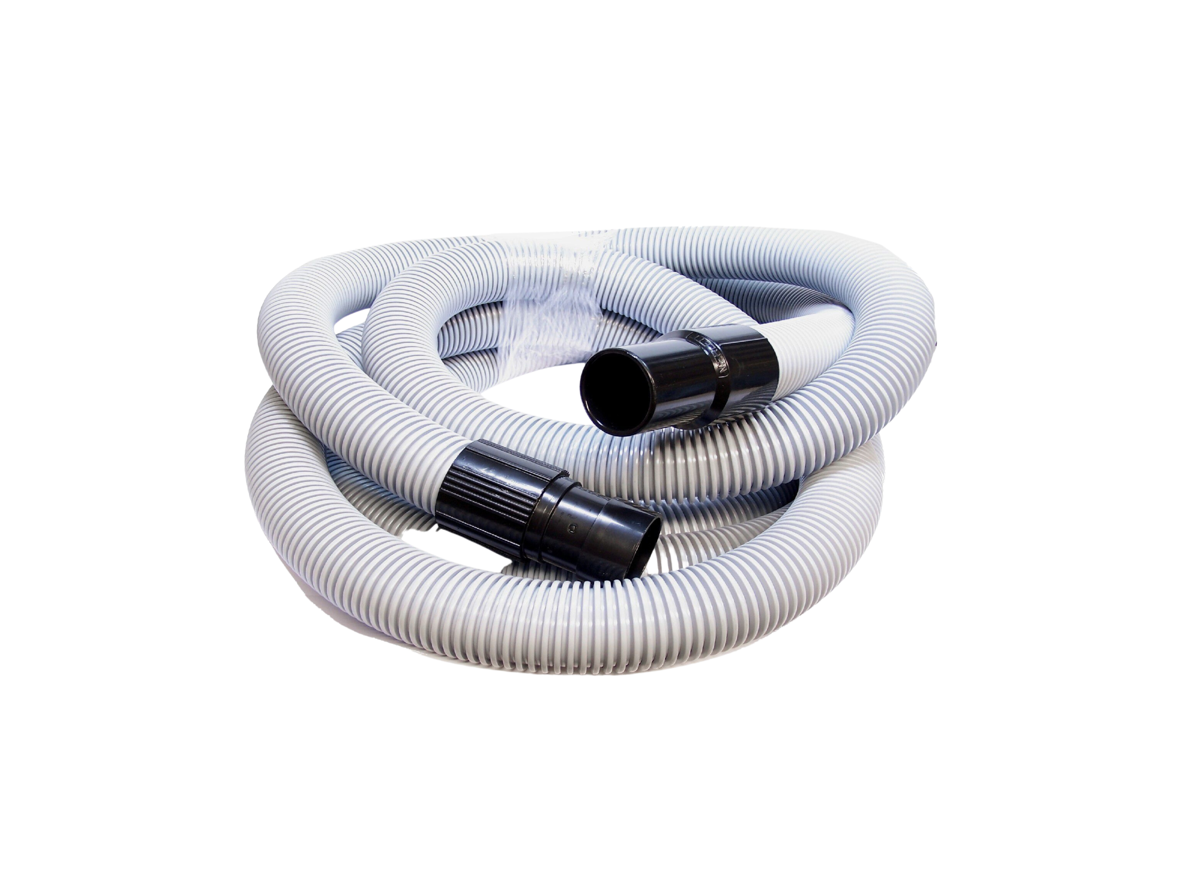 Saugschlauch 38 mm grau - 5 m (komplett)