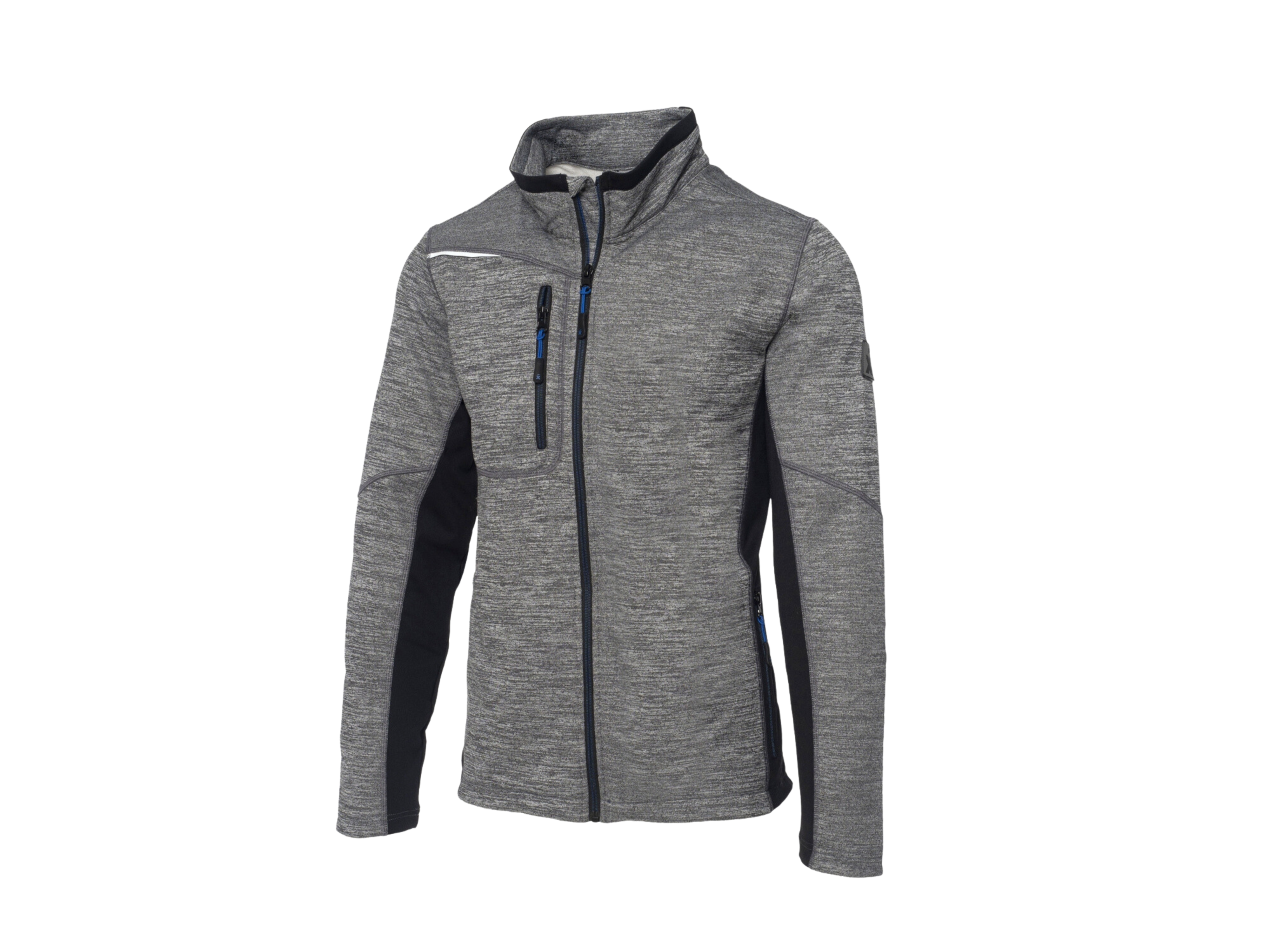 Sweatjacke ACTIVE PRO grau melange,Größe S
