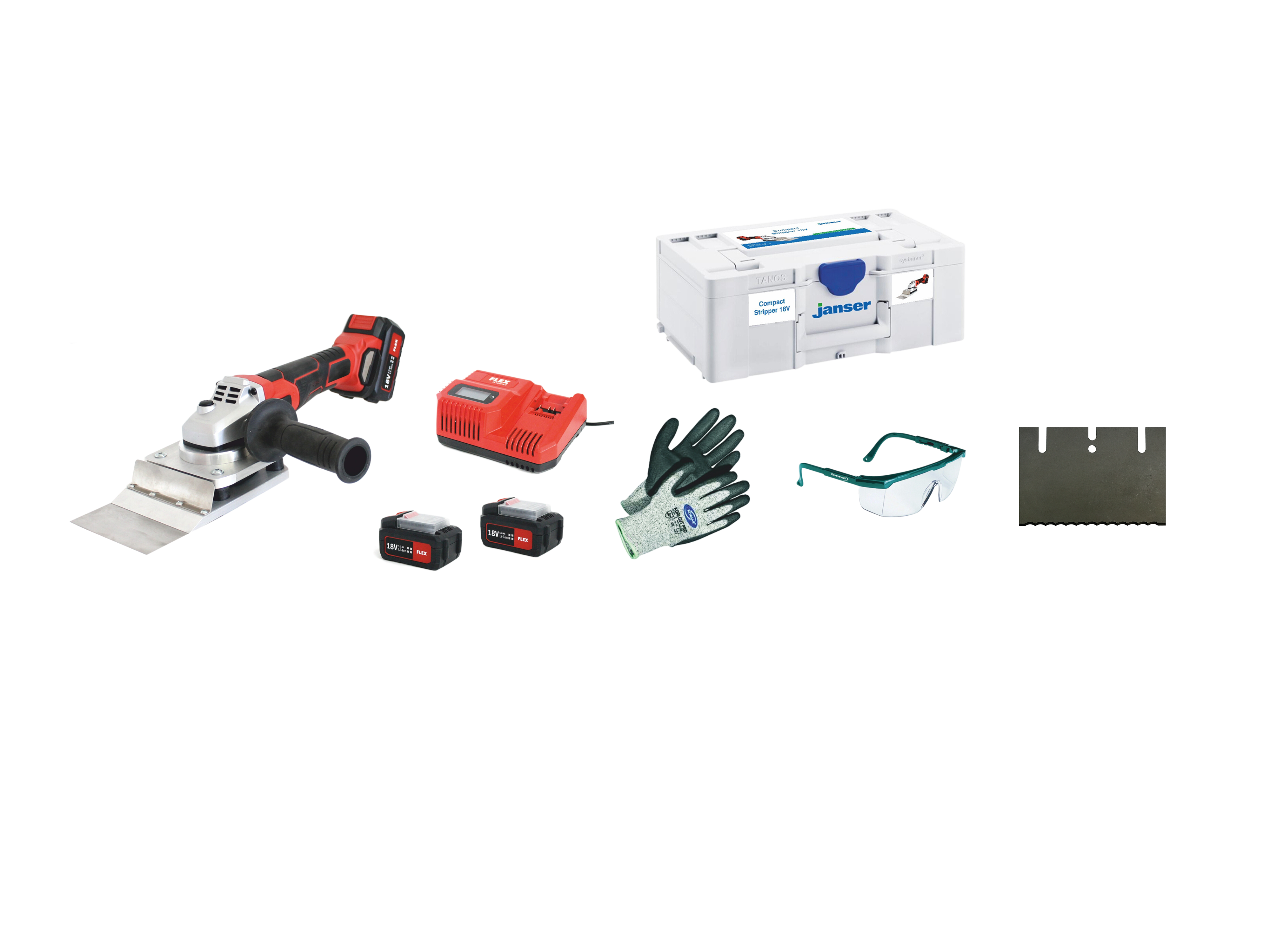 Lieferumfang Janser Compact Stripper