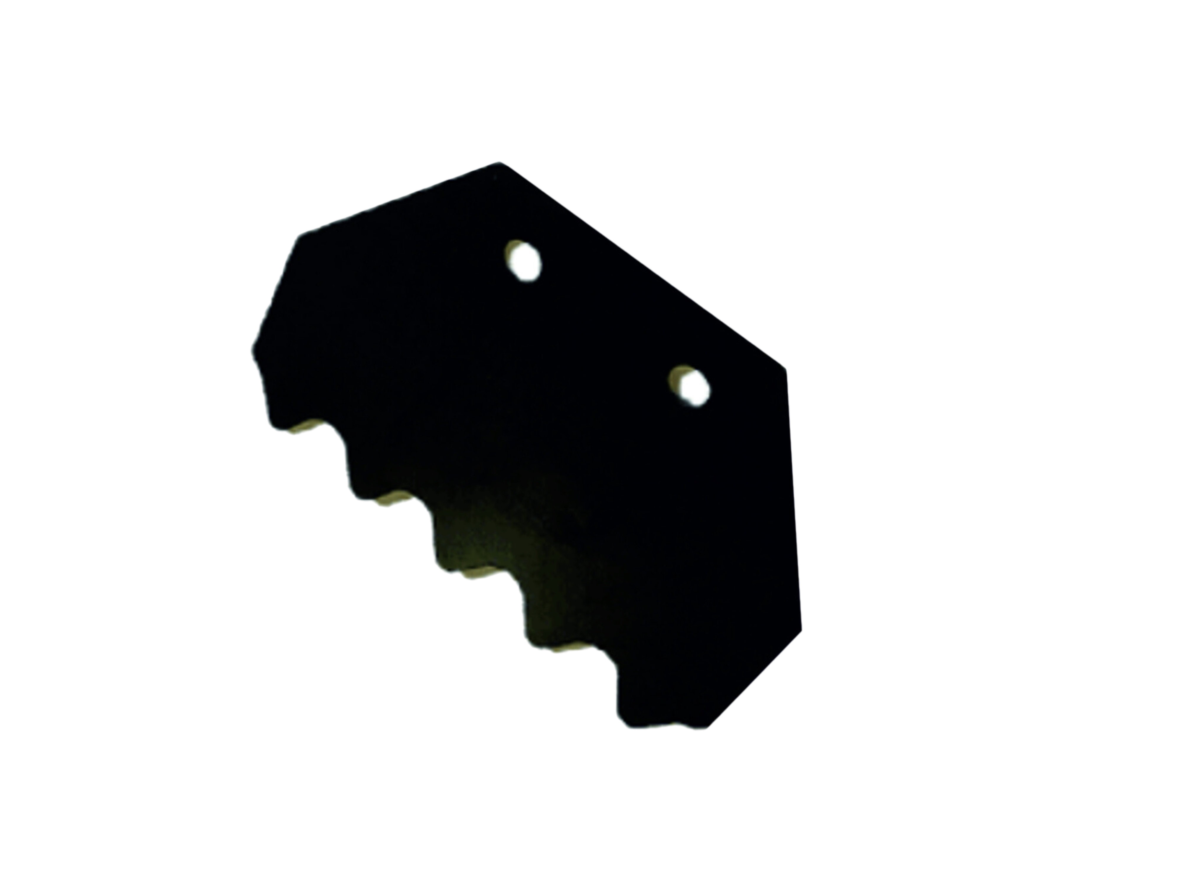 Schaberblatt gezahnt 20 cm