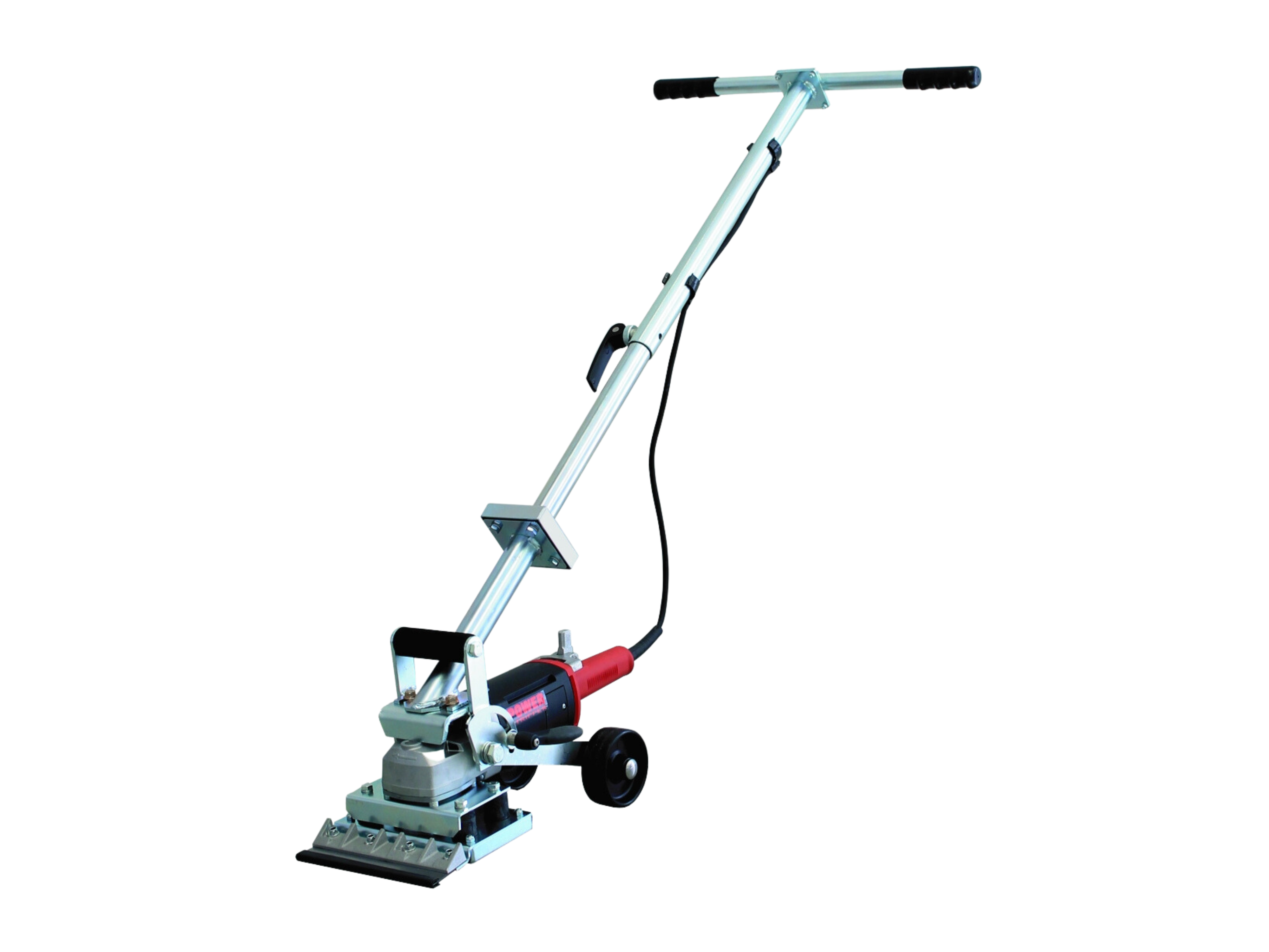 Power-Stripper Sonderausführung: Führungsstiel mit T-Griff und Fahrwerk