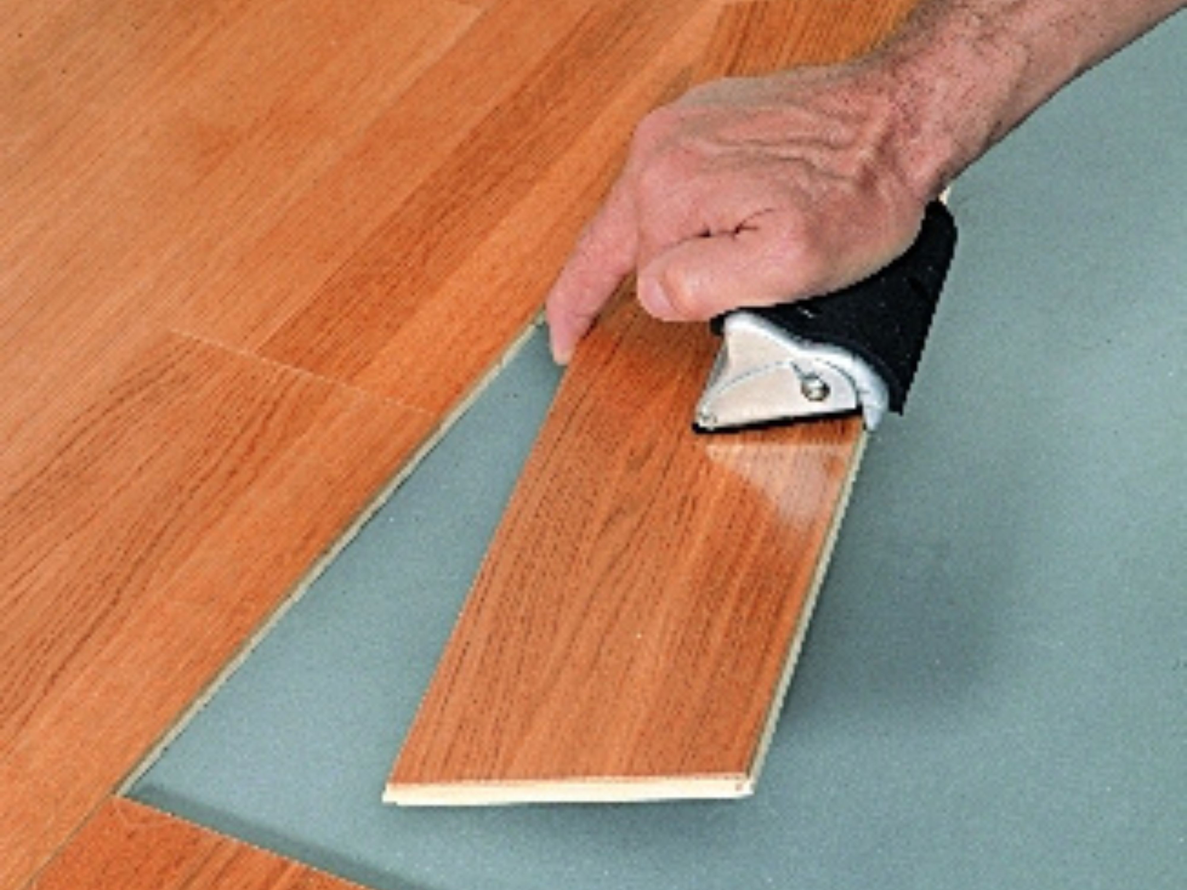 Parkett-Klaue Anwendung