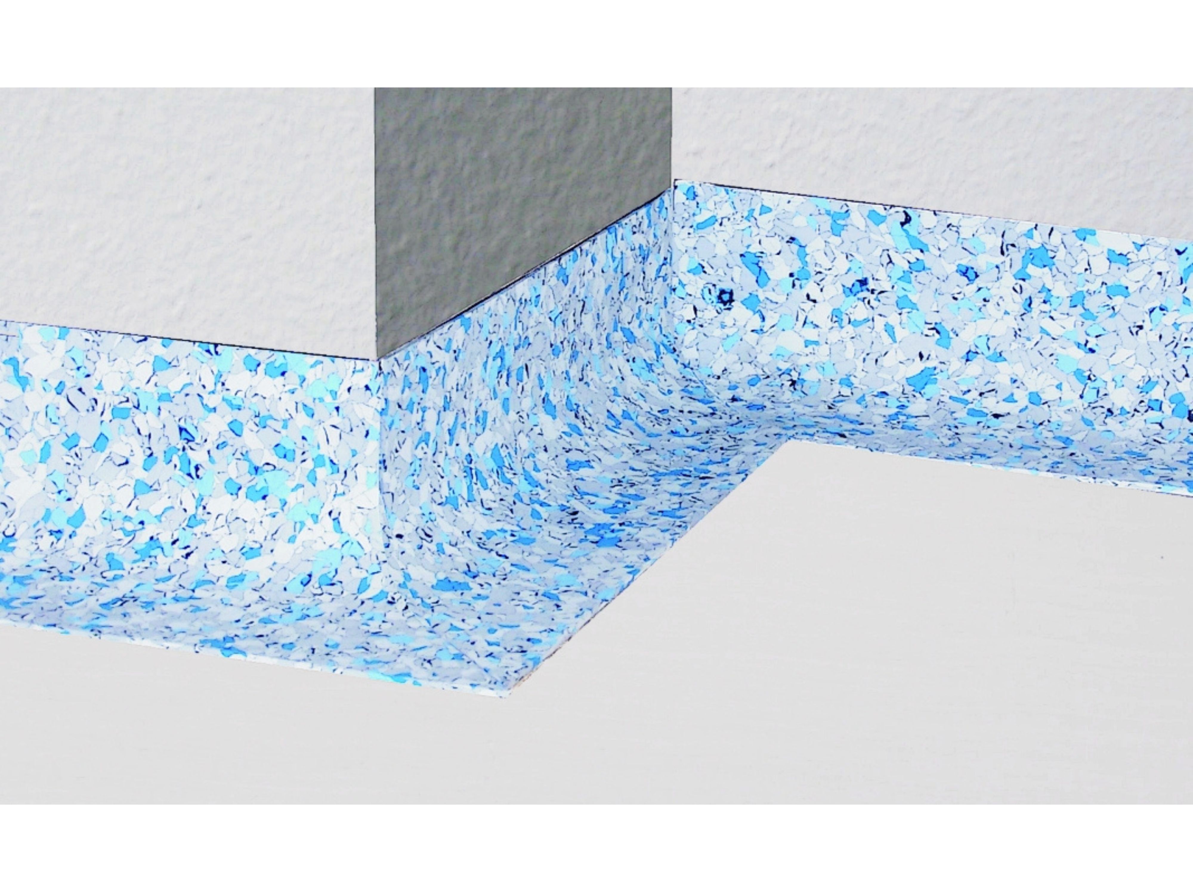 Eckenschablone für Innen- und Außenecken