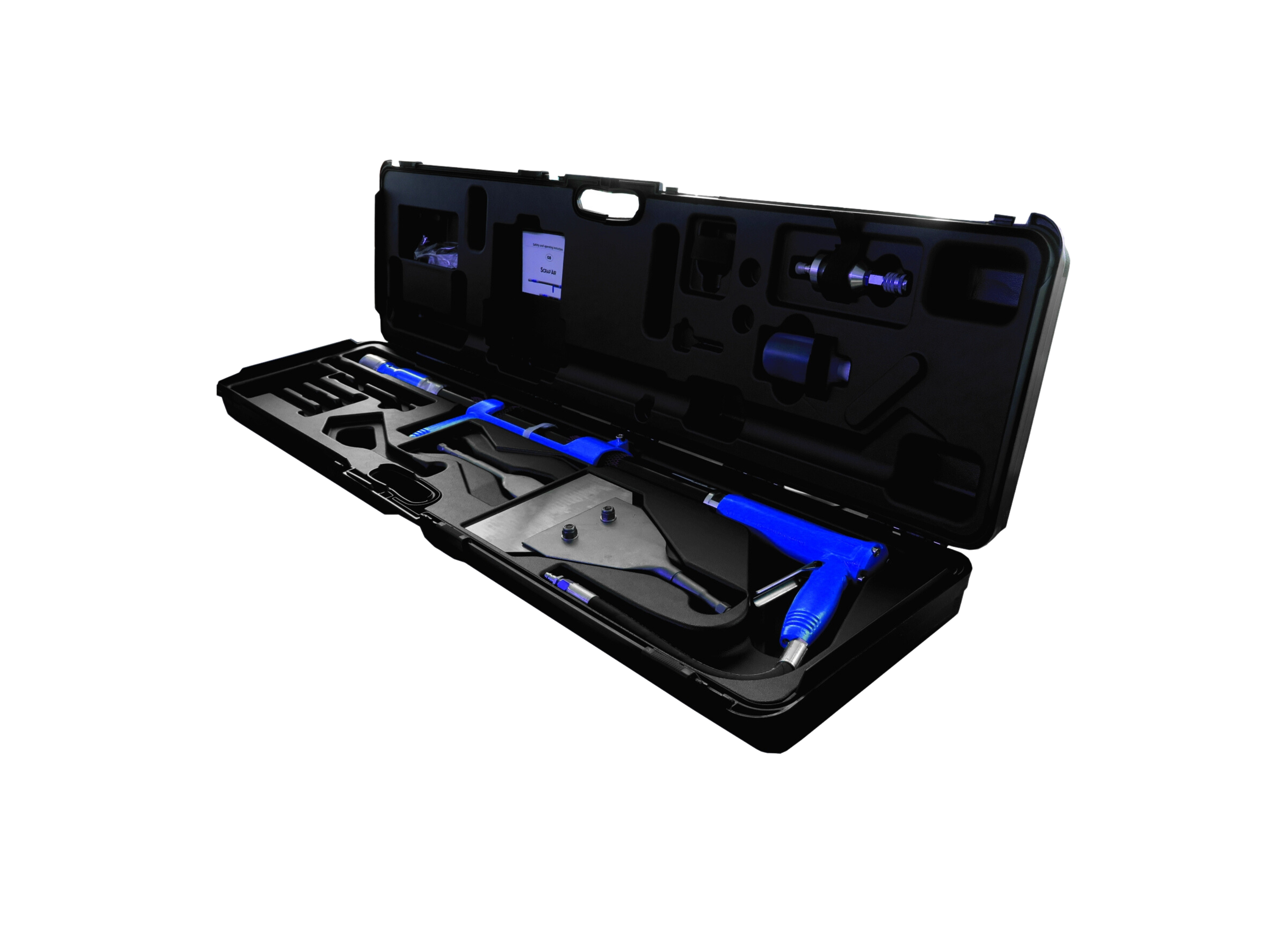 Druckluft-Stripper SCRAP’AIR im Transportkoffer