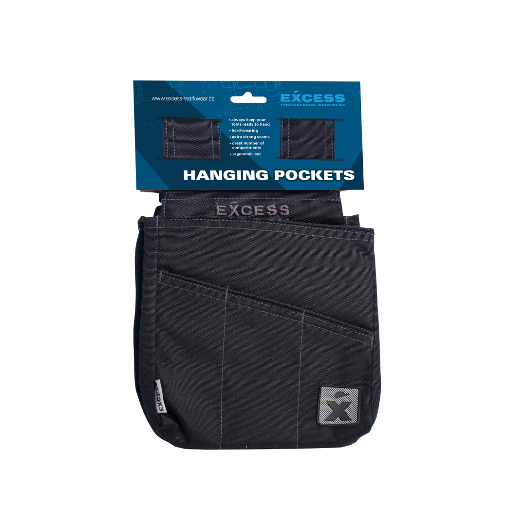 Hängetasche schwarz/grau