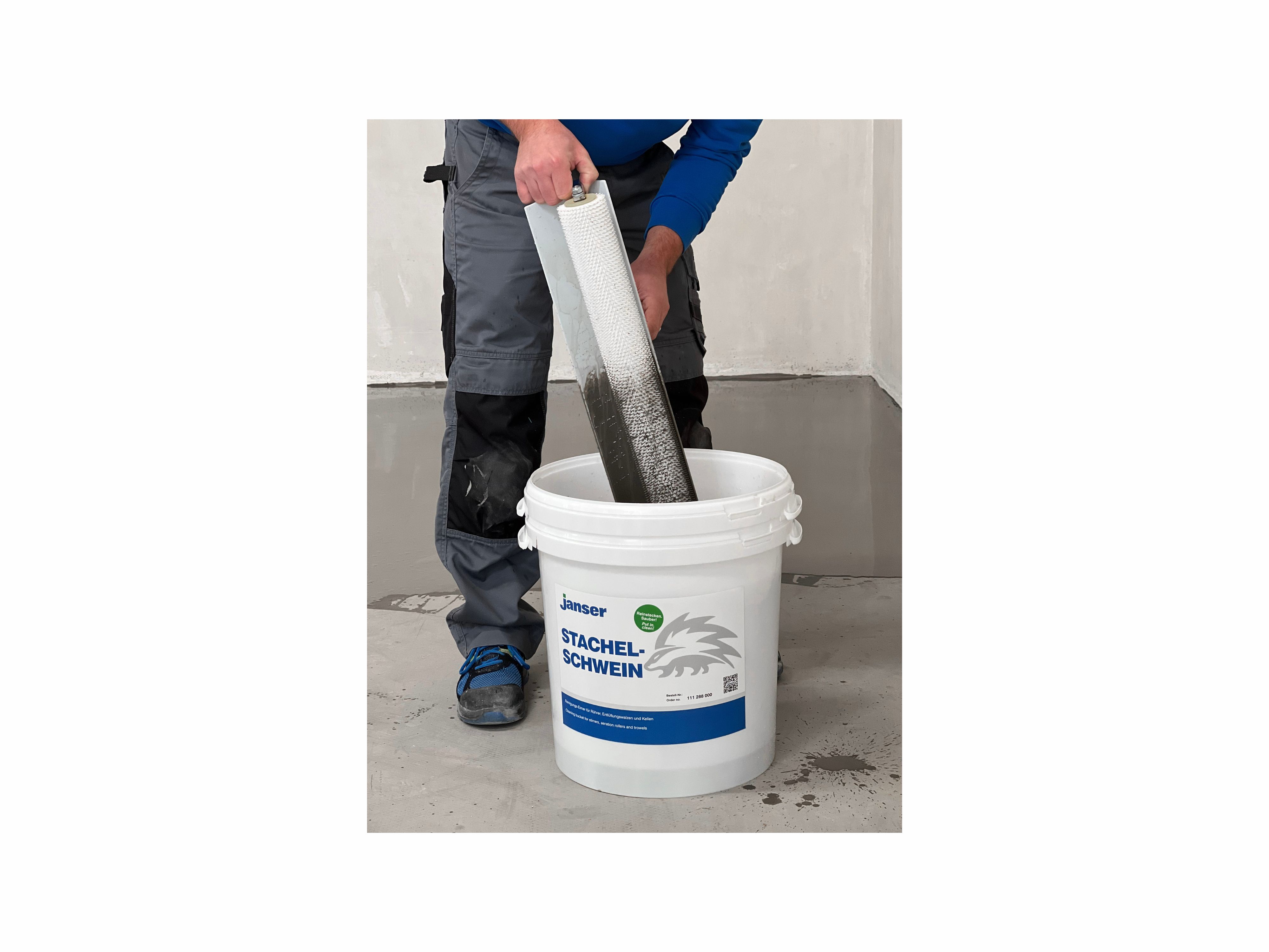 Reinigungseimer Stachelschwein