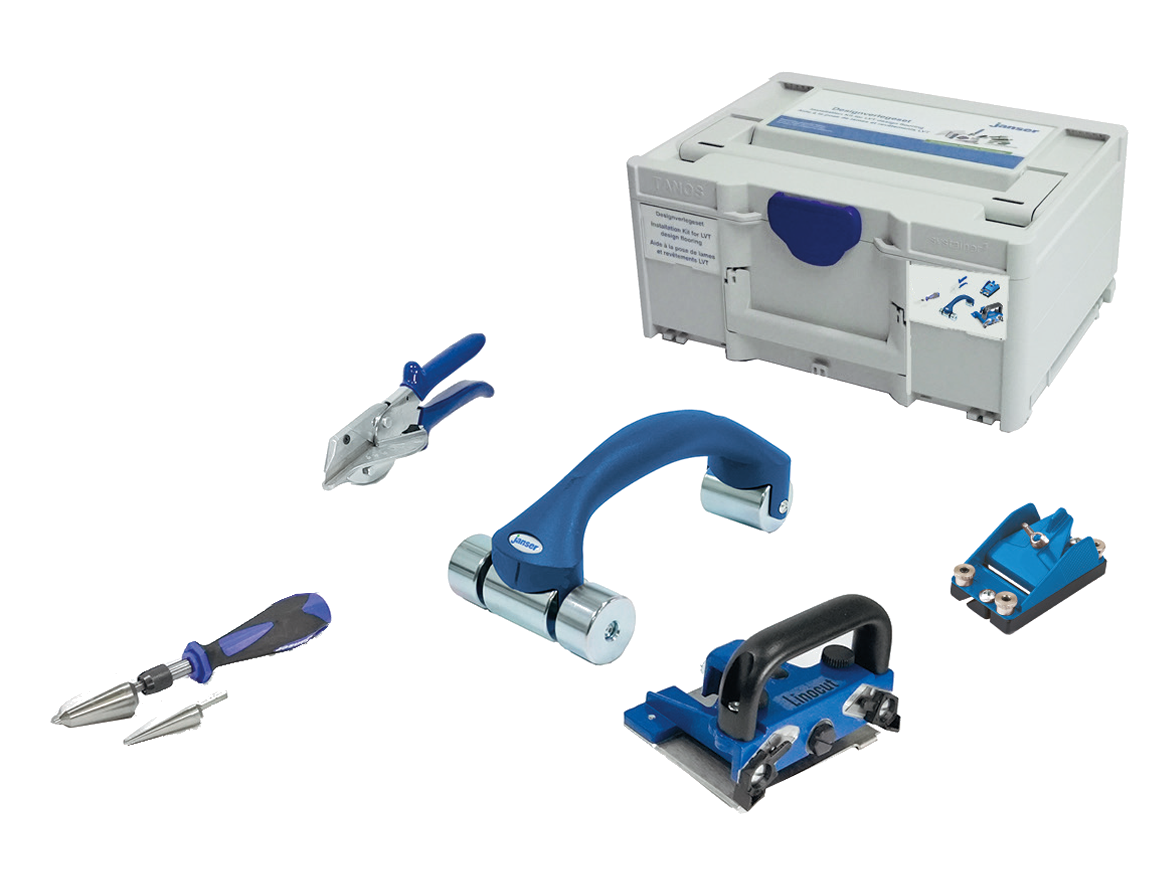 Verlegeset für Designbeläge