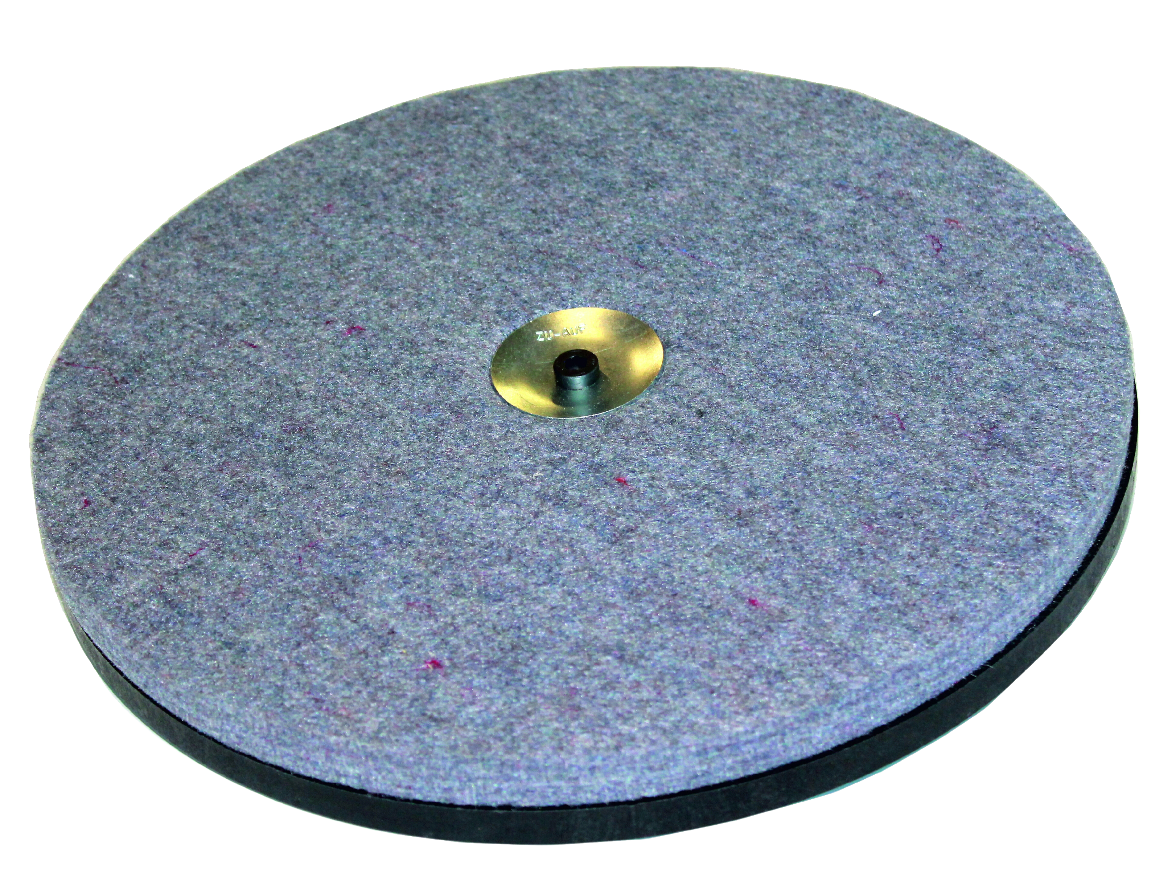 Schleifteller mit Filz  ohne Distanzring